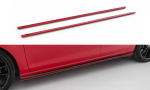 Maxton Design Side Skirts Diffusers V.2 Volkswagen Golf R / R-Line Mk7 Facelift VW-GO-7F-R-SD2RED