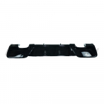 BMW 1 SERIES F20/F21 2012-2014 PRE-LCI GLOSS BLACK DIFFUSER - DUAL TIP