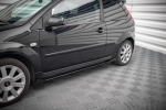 Maxton Design Street Pro Side Skirts Diffusers + Flaps Ford Fiesta ST Mk6 FOFI6STCNC-SD1B+SF1G
