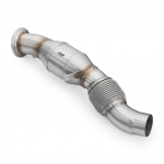 RM Motors Downpipe BMW X6 E71 35d M57N2 +SILENCER
