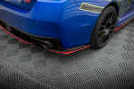 Maxton Design REAR SIDE SPLITTERS V.2 SUBARU WRX STI SUIM4WRXSTI-RSD1RRED+RSD1G
