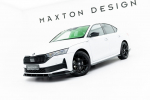 Maxton Design Set of Splitters Skoda Octavia Sportline Liftback / Combi Mk4 Facelift SK-OC-4F-SL-SET