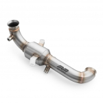 RM Motors Downpipe Peugeot 207 1.6 HDI (2006-2010) with catalyst