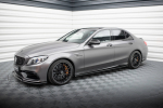 Maxton Design Set of Splitters Mercedes-AMG C63 Sedan / Estate W205 Facelift ME-C-205F-63-SET