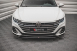 Maxton Design Street Pro Front Splitter Volkswagen Arteon Sedan / Shooting Brake R-Line Mk1 Facelift VWAR1FRLINECNC-FD1BRB