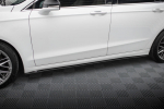 Maxton Design Street Pro Side Skirts Diffusers Ford Mondeo Sport Mk5 Facelift / Fusion Sport Mk2 Facelift FOMO5FSPORTCNC-SD1BRB
