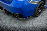 Maxton Design Street Pro Rear Side Splitters Subaru WRX STI Mk1 SUIM4FWRXSTICNC-RSD1BRB