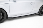 Maxton Design Street Pro Side Skirts Diffusers + Flaps Audi TT S / TT S-Line 8J Facelift AUTT2SLINECNC-SD1BRB+SF1G