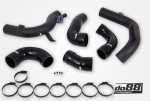 DO88 VAG 2.0 TSI EA888 Gen4 (300hp+) do88 IC Pressure pipes. Black hoses