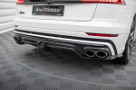 Maxton Design Rear Splitter (with vertical bars) Audi SQ8 Mk1 AU-SQ8-1-RD1G+RD2G