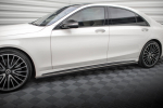 Maxton Design Side Skirts Diffusers Mercedes-Benz S Long AMG-Line W222 ME-S-222F-AMGLINE-SD1G