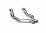 Akrapovic Audi RS 6 Avant (C7) Link pipe set - for Audi Sport exhaust system L-AU/SS/4