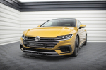 Maxton Design FRONT SPLITTER V.2 Volkswagen Arteon R-Line Sedan / Shooting Brake Mk1 VW-AR-1-RLINE-FD2G