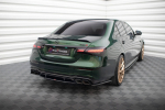 Maxton Design Rear Splitter (with vertical bars) Mercedes-AMG E63 W213 Facelift ME-E-213F-63-RD1G+RD2G