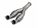 Akrapovic Nissan GT-R Link pipe for aftermarket turbochargers L-NI/SS/4