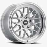 ESR Wheels CR01 18x10.5 5x115 ET22 Hyper Silver w/ Machined Lip 80551422 CR01HS-ML 5X115