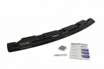 Maxton Design Rear Splitter for BMW 5 M-Pack Sedan/Touring F10/F11 - without vertical bars (fits two single exhaust ends) BM-5-11-MPACK-RD1G
