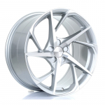 BOLA Wheels B18 19x9.5 5x110 ET25-45 SILVER POLISHED FACE 11.5kg