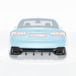 AUDI RS5 B9.5 SPORTBACK & COUPE 2020-2025 CARBON FIBRE DIFFUSER - CT DESIGN