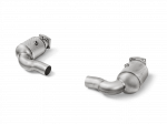 Akrapovic Porsche 911 Turbo / Turbo S (991.2) Link Pipe Set w Cat L-PO/SS/2H