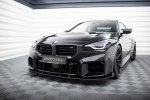 Maxton Design Street Pro Front Splitter V.1 + Flaps BMW M2 G87 BMM2G87CNC-FD1B+FSF1G