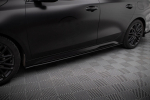 Maxton Design Street Pro Side Skirts Diffusers Kia Proceed GT / GT-Line Mk1 Facelift / Ceed GT Mk3 Facelift KICE3FPROGTCNC-SD1BRB
