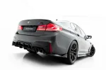 Maxton Design Rear Splitter (with vertical bars) BMW M5 F90 / F90 Facelift BM-5-90F-M-RD1G+RD2G