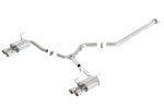 Borla Cat Back Exhaust System ATAK For SUBARU WRX 2.5L 140418