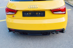 Maxton Design Rear Splitter Audi S1 8X AU-S1-1-RD1G