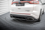 Maxton Design Rear Splitter (with vertical bars) Ford Edge Sport Mk2 FO-ED-2-SPORT-RD1G+RD2G