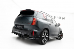 Maxton Design Rear Splitter (with vertical bars) Mini Countryman JCW U25 MC-CO-3-JCW-RD1G+RSD1G