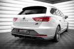 Maxton Design Street Pro Rear Diffuser Seat Leon Cupra Sportstourer Mk3 SELE3CUSTCNC-RS1B