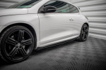 Maxton Design Street Pro Side Skirts Diffusers + Flaps Volkswagen Scirocco R Mk3 VWSC3RCNC-SD2BRB+SF1G