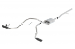 Borla Cat Back Exhaust System Touring For CHEVROLET SILVERADO 1500 5.3L 140544BC