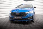 Maxton Design Front Splitter V.1 Skoda Octavia Sportline Mk4 SK-OC-4-SL-K-FD1G