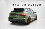 Maxton Design Street Pro Rear Diffuser Audi S3 Sportback 8Y Facelift AUS38YFCNC-RS1B