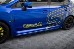 Maxton Design Street Pro Side Skirts Diffusers Subaru WRX STI Mk1 SUIM4FWRXSTICNC-SD1BRB
