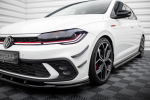 Maxton Design Front Bumper Wings (Canards) Volkswagen Polo GTI Mk6 Facelift VW-PO-6F-GTI-CAN1