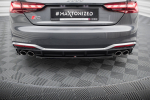 Maxton Design Rear Splitter for Audi S5 Sportback / Coupe F5 Facelift AU-S5-2F-SB-RD1G
