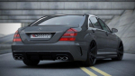 Maxton Design Mercedes-Benz S W221 (Look W205) REAR BUMPER + REAR VALANCE ME-S-221-W205-R1F