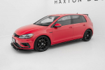 Maxton Design Racing Side Skirts Diffusers VW Golf 7 R / R-Line Facelift VW-GO-7F-R-CNC-SD1A