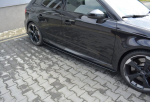 Maxton Design Racing Side Skirts Diffusers V.1AUDI Audi RS3 8V FL Sportback AU-RS3-8VF-CNC-SD1A