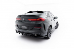 Maxton Design Rear Splitter (with vertical bars) V.1 BMW X6 M-Pack G06 Facelift BM-X6-G06F-MPACK-RD1G+RD3G