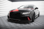 Maxton Design Street Pro Front Splitter Audi A7 RS7 Look C7 AUA7C7RS7LOOKCNC-FD1BRB