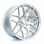 BOLA Wheels B8R 19x9.5 5x115 ET25-45 SILVER POLISHED FACE 11.2kg
