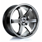 BOLA Wheels B1 18x8.5 5x118 ET40-45 HYPER BLACK 10.45kg
