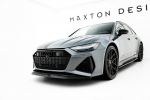 Maxton Design Front Splitter V.3 Audi RS6 C8 / C8 Facelift AU-RS6-C8-FD3G