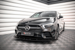 Maxton Design Street Pro Front Splitter + Flaps Mercedes A35 AMG / AMG-Line Aero Pack W177 MEA17735CNC-FD1B+FSF1G