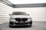 Maxton Design Front Splitter V.2 BMW 5 M-Pack / M550i / M550d Sedan / Touring G30 / G31 Facelift BM-5-G30F-MPACK-FD2G