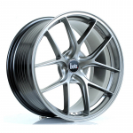 BOLA Wheels FLE 19x9.5 5x120 ET42-49 HYPER BLACK 9.3kg